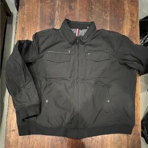 Tommy Hilfiger Black Bomber Jacket